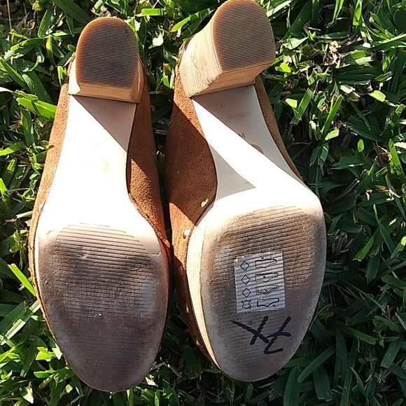 MICHAEL KORS PEEP TOE CLOGS 6M - Picture 7 of 16